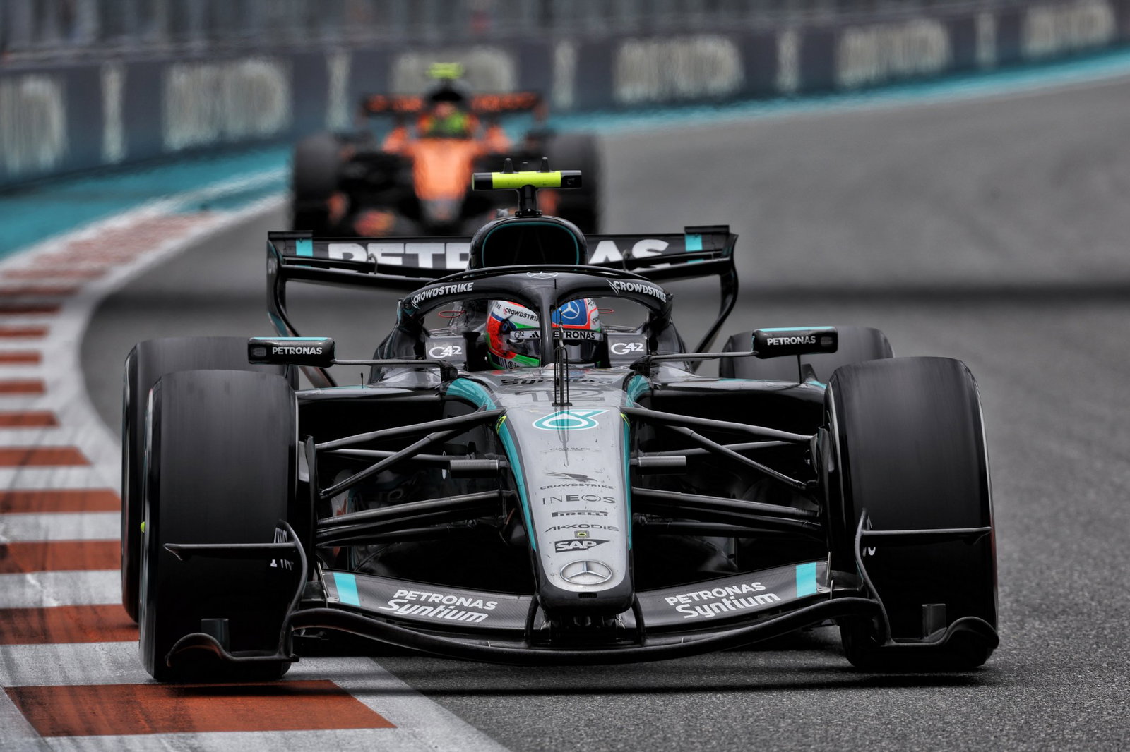 McLaren pinpoints where Mercedes’ F1 car is faster than its upgraded MCL40
