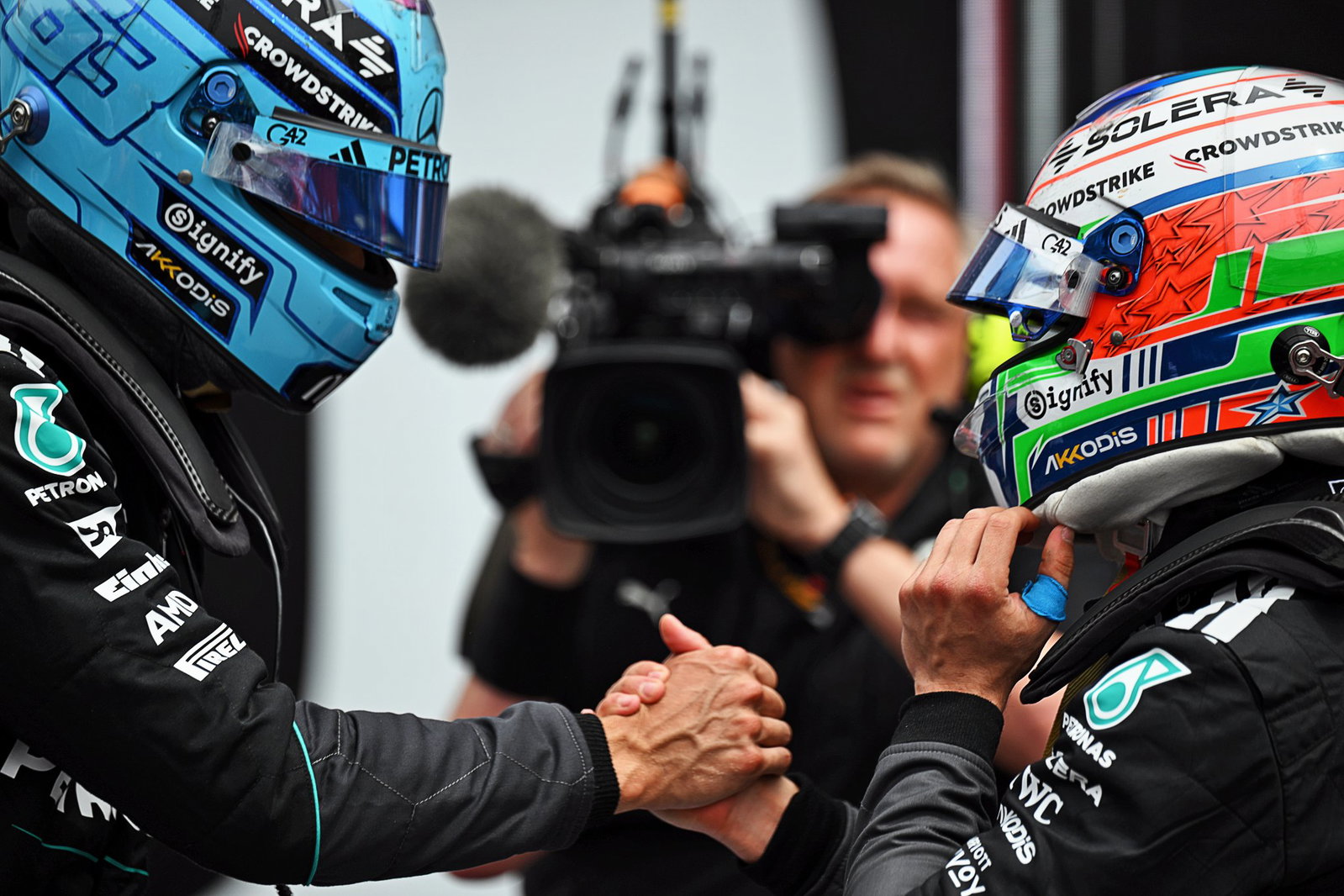 Mercedes boss Toto Wolff lays down ground rules after George Russell and Kimi Antonelli sprint spat