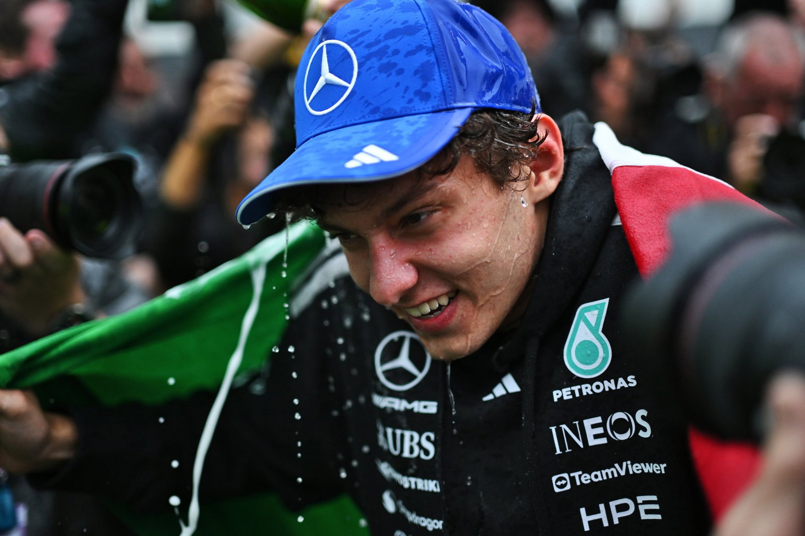 Kimi Antonelli takes control in tense F1 title fight, but flaws exposed