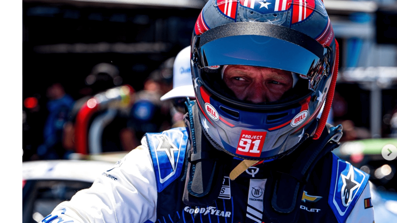 Ex-F1 driver hurls swear word at rival in heated row after NASCAR debut
