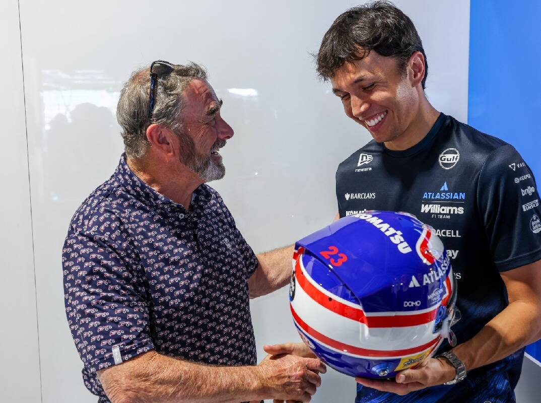 Albon wird Williams-Rekordhalter: Mansell-Hommage in Barcelona Albon wird Williams-Rekordhalter: Mansell-Hommage in Barcelona