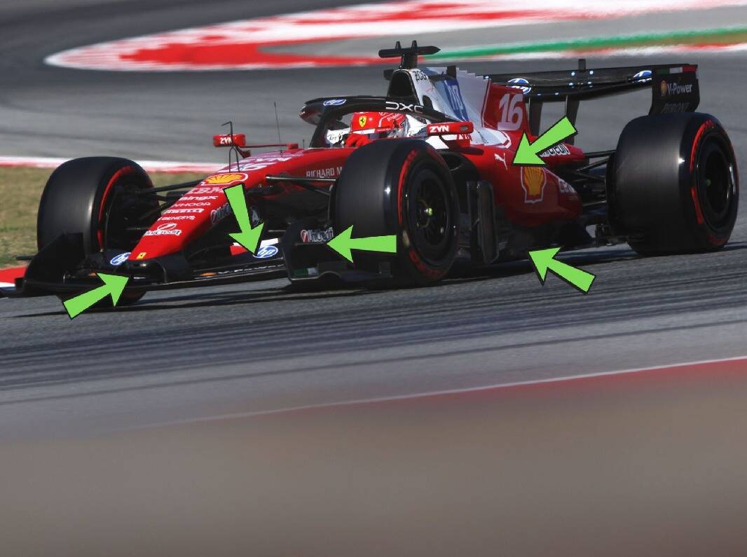 Ferrari geht volles Risiko: Das steckt im umfangreichen Barcelona-Update Ferrari geht volles Risiko: Das steckt im umfangreichen Barcelona-Update