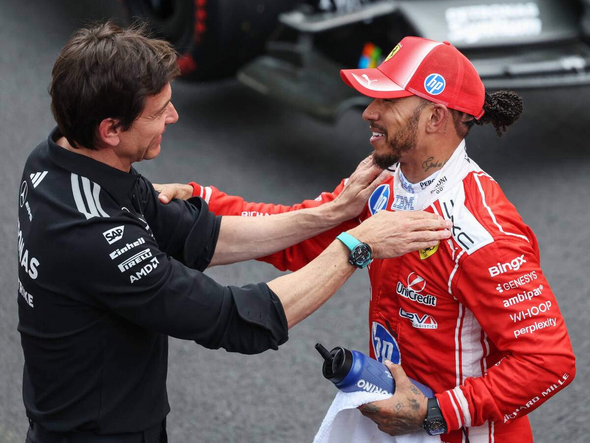 Lewis Hamiltons Wende bei Ferrari: Toto Wolff nennt Schlüsselfaktoren Lewis Hamiltons Wende bei Ferrari: Toto Wolff nennt Schlüsselfaktoren