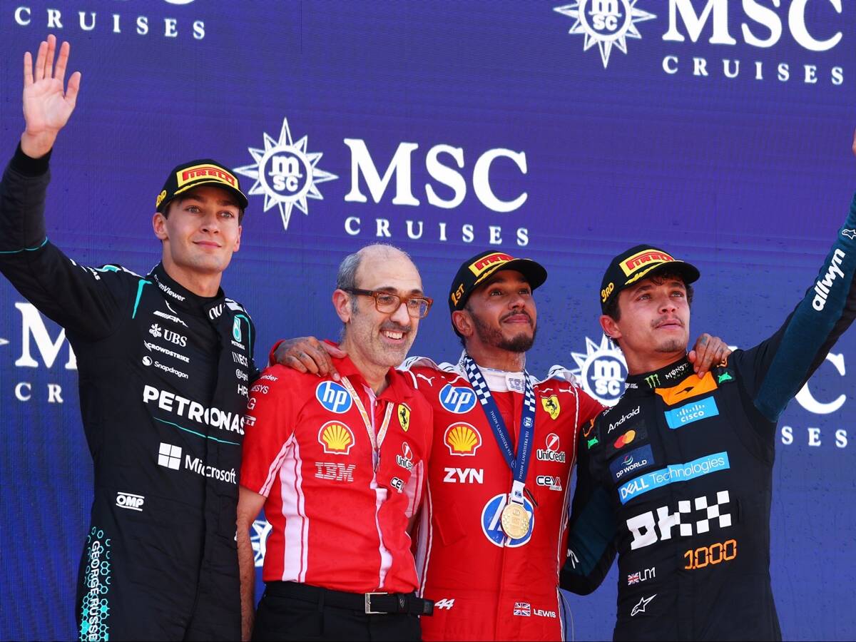 Nur eine Nation auf dem Formula 1-Podium: Das gab es seit 43 Jahren nicht mehr! Nur eine Nation auf dem Formula 1-Podium: Das gab es seit 43 Jahren nicht mehr!