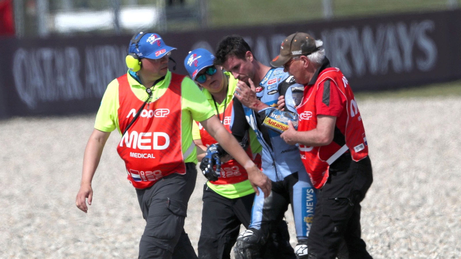 “It was my fault” – Alex Marquez explains missing glove after Assen MotoGP crash