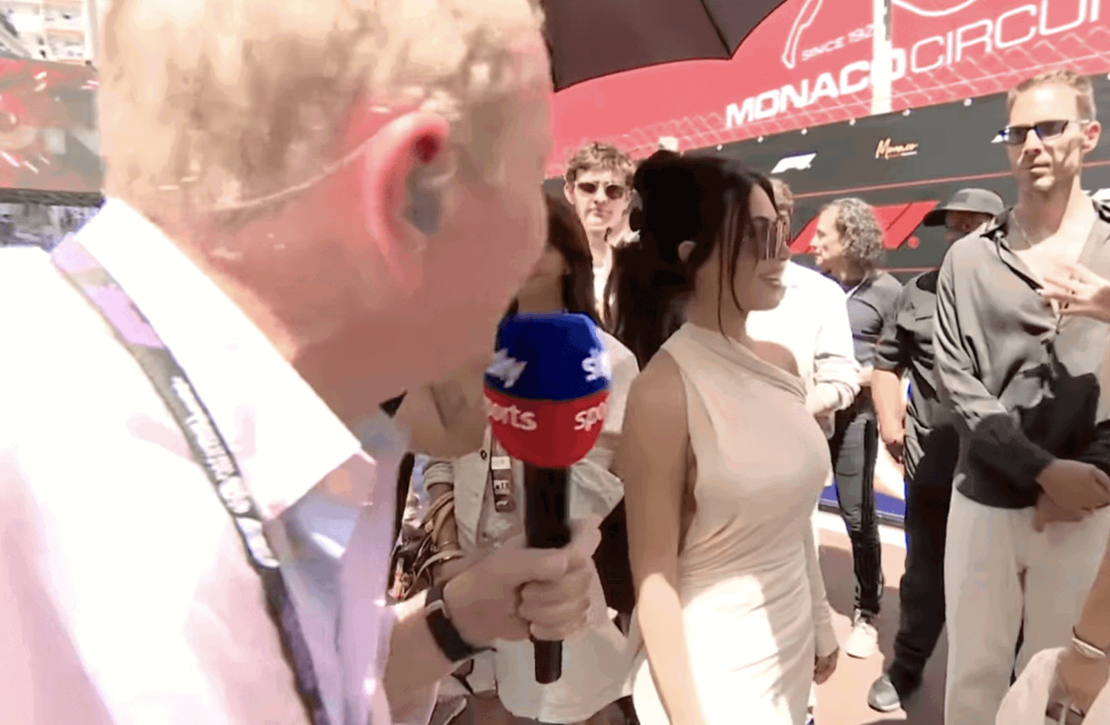 ‘Don’t push me’ – Martin Brundle ignored by Kim Kardashian amid F1 Monaco GP grid walk chaos ‘Don’t push me’ – Martin Brundle ignored by Kim Kardashian amid F1 Monaco GP grid walk chaos