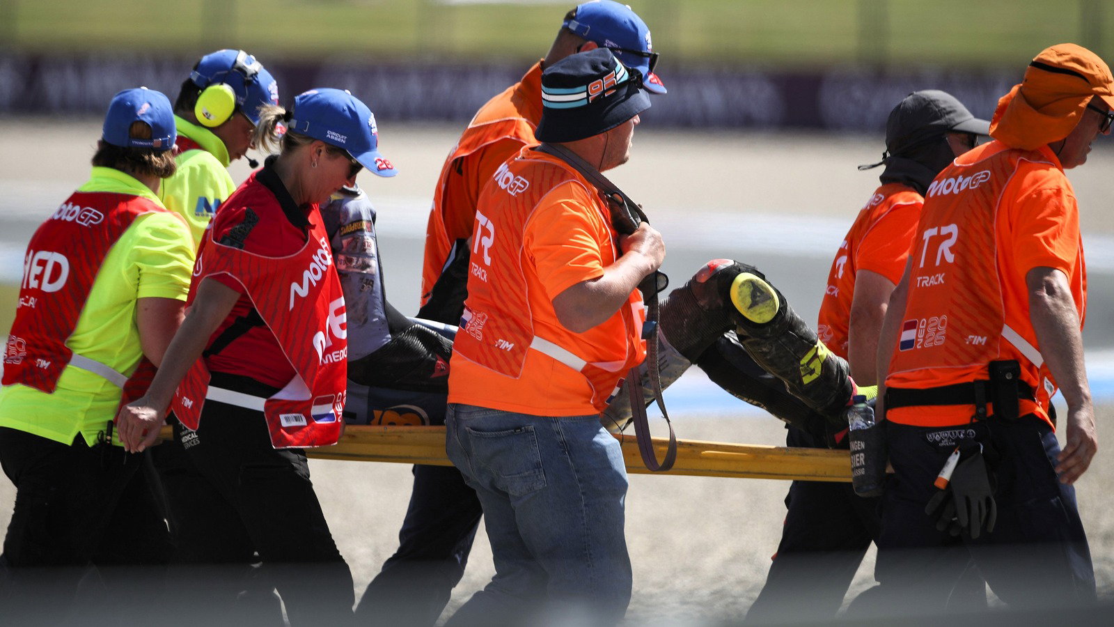 Fermin Aldeguer ruled out of Dutch MotoGP after fast practice crash