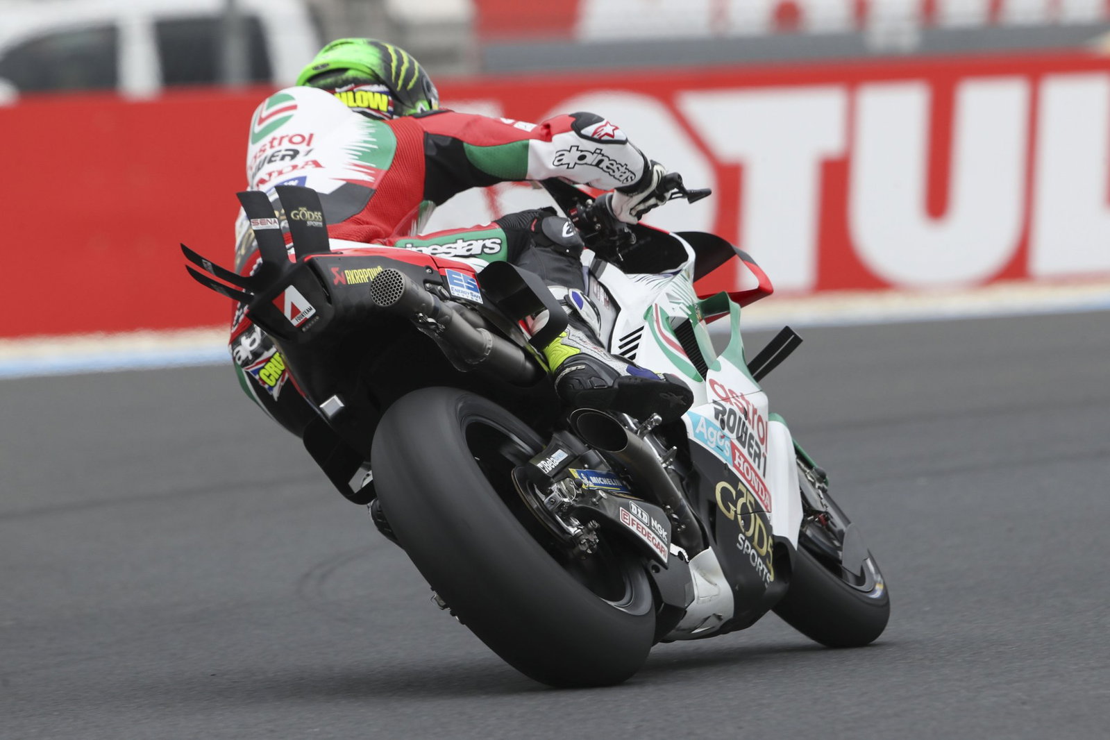 How does a MotoGP winner stay motivated when they are finishing last?