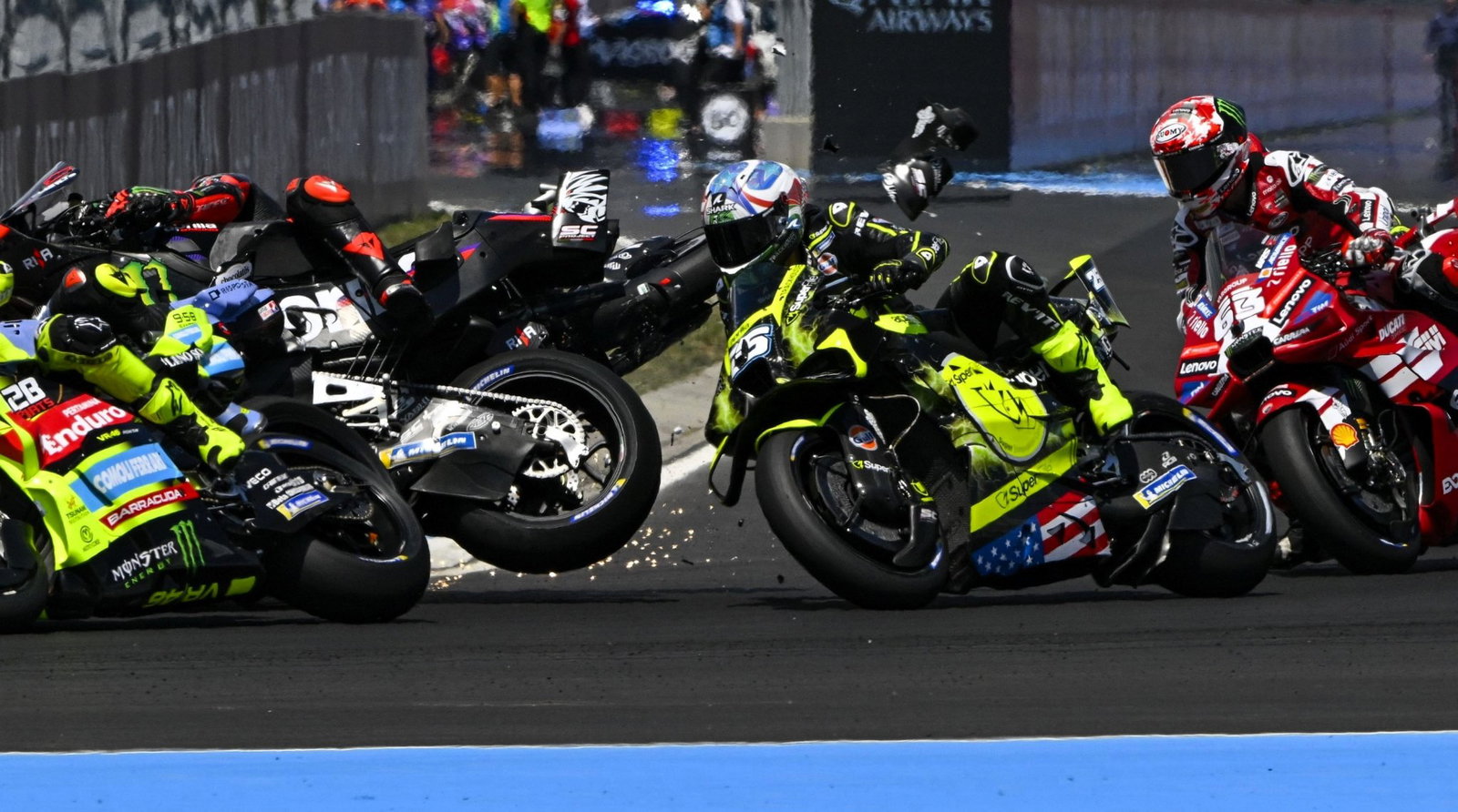 “Lucky” wheelspin saves Pecco Bagnaia from Balaton MotoGP crash “Lucky” wheelspin saves Pecco Bagnaia from Balaton MotoGP crash