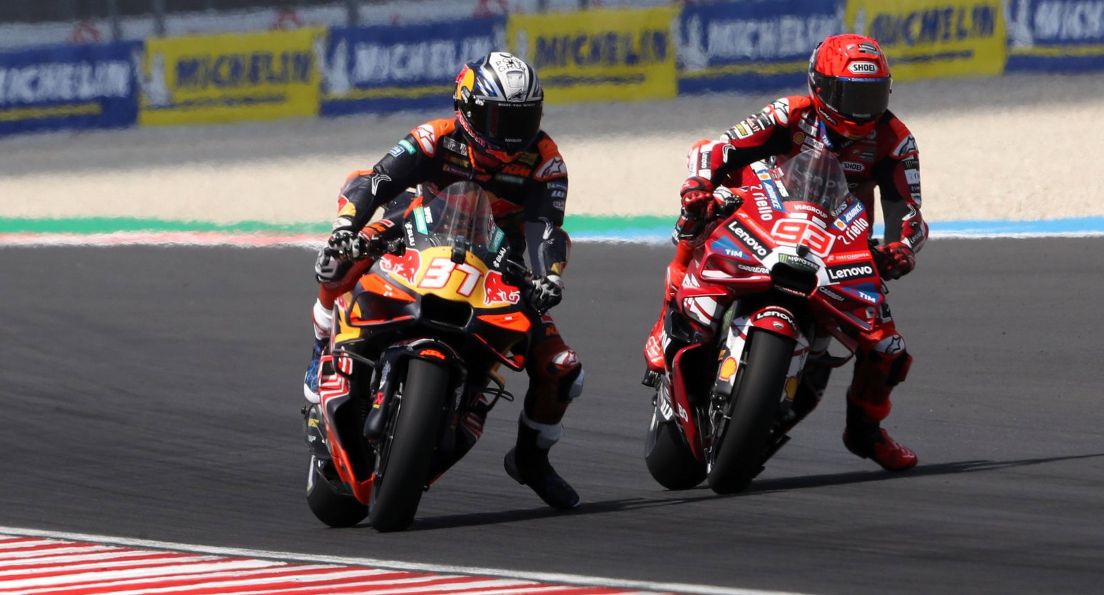 Pedro Acosta’s “nice” Marc Marquez battle ends with unwanted MotoGP record Pedro Acosta’s “nice” Marc Marquez battle ends with unwanted MotoGP record