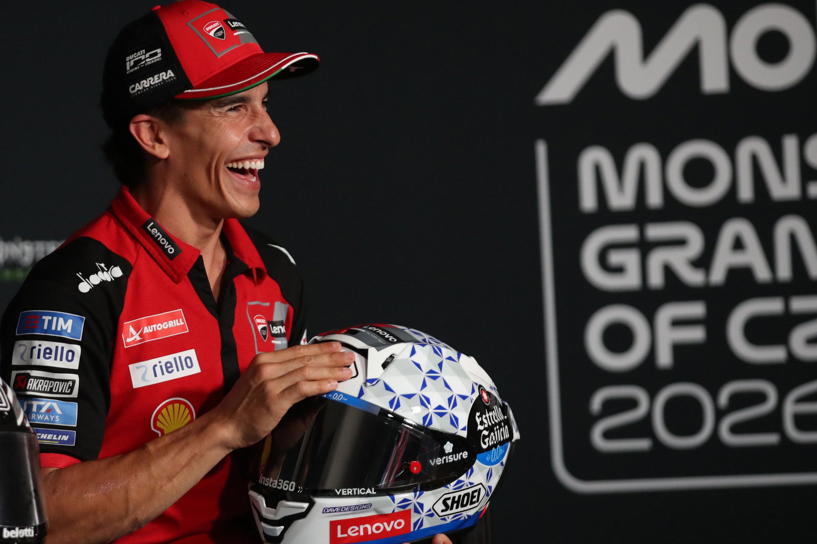 Marc Marquez offers cheeky response to F1’s ‘former rider’ gaffe