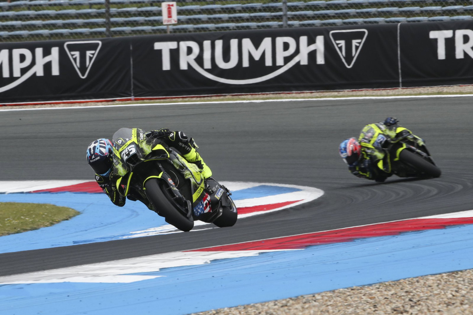 Raul Fernandez leads Trackhouse 1-2 in exciting Assen MotoGP sprint