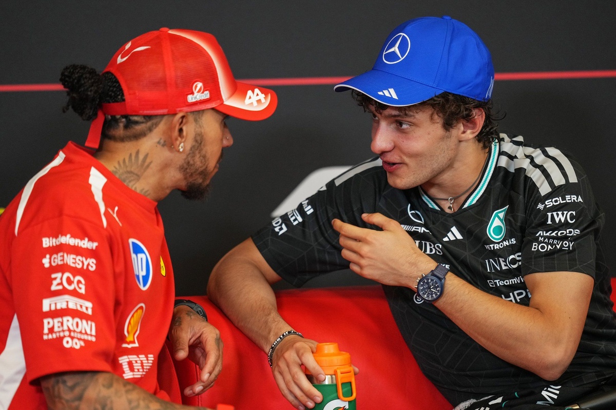 Hamilton: “Antonelli, beni daha iyi olmaya teşvik ediyor”