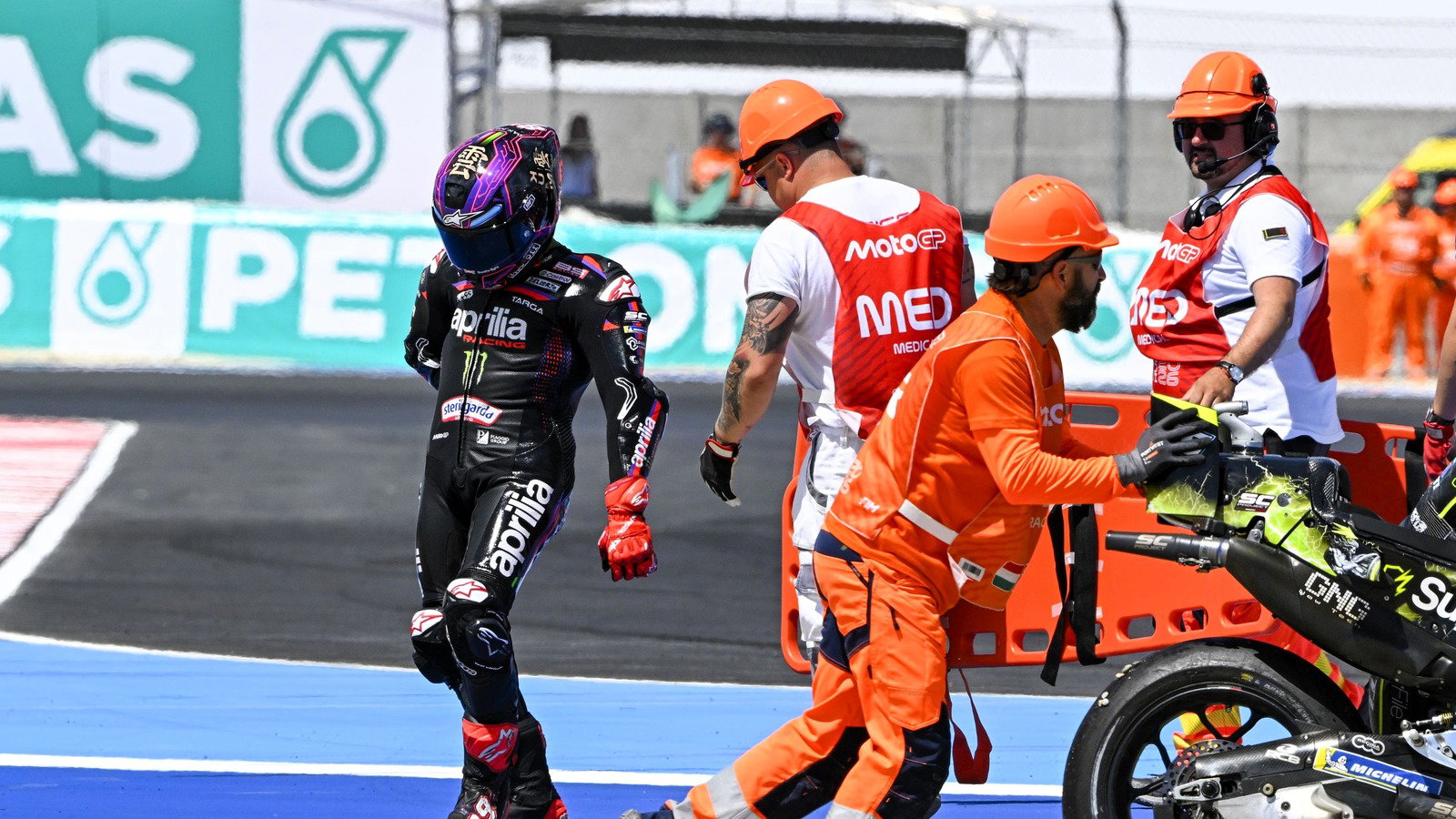 Jorge Martin admits he “won’t be at 100%” for Brno MotoGP Jorge Martin admits he “won’t be at 100%” for Brno MotoGP