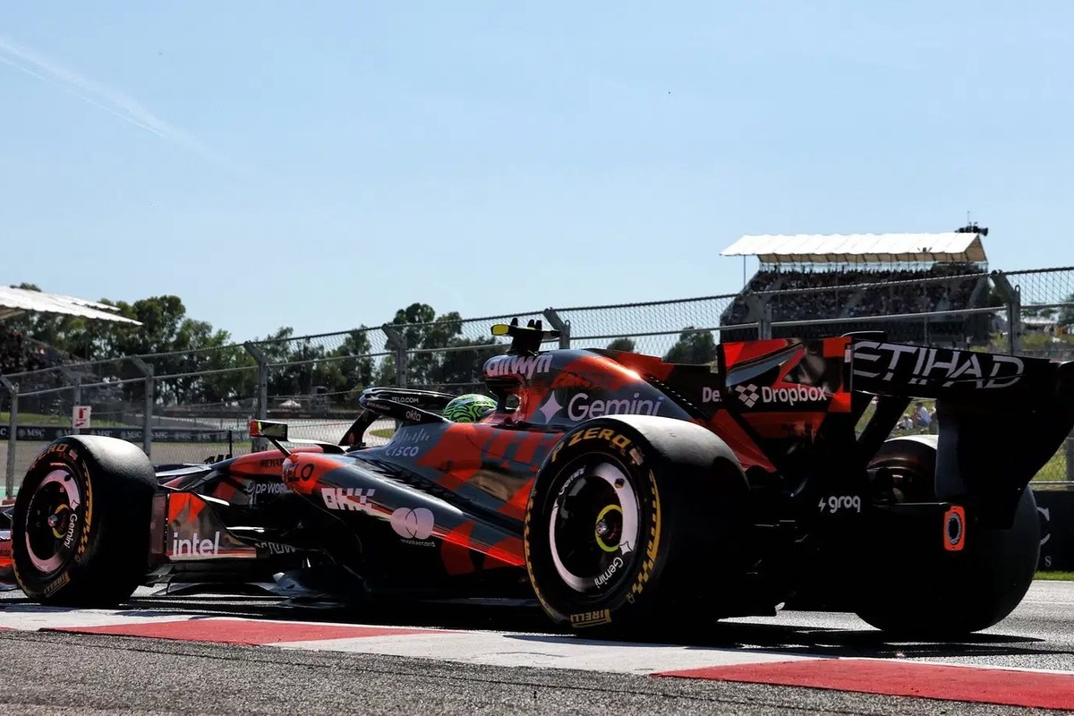 McLaren, ‘Macarena’ arka kanat tasarımını Avusturya’da test edecek