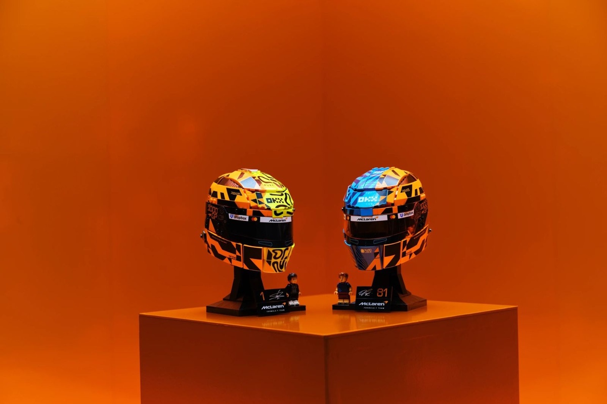 McLaren ve LEGO’dan 1000. yarışa özel kask tasarımı