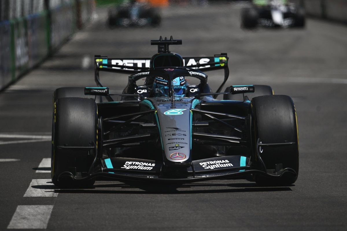 Mercedes, Russell’ın pit yolu ihlâli nedeniyle ‘100 euro’ ceza aldı