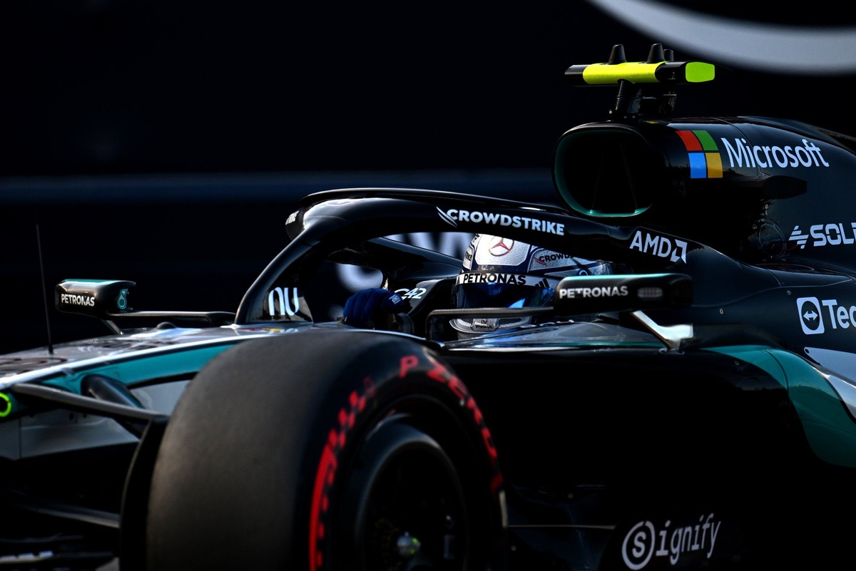 Mercedes’in arka kanat eklentisi, Antonelli’nin ‘sihirli’ turunu getirmiş olabilir Mercedes’in arka kanat eklentisi, Antonelli’nin ‘sihirli’ turunu getirmiş olabilir