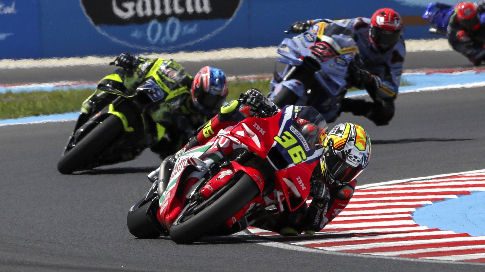 One Honda rider’s Hungary MotoGP exit linked to another Turn 1 clash One Honda rider’s Hungary MotoGP exit linked to another Turn 1 clash