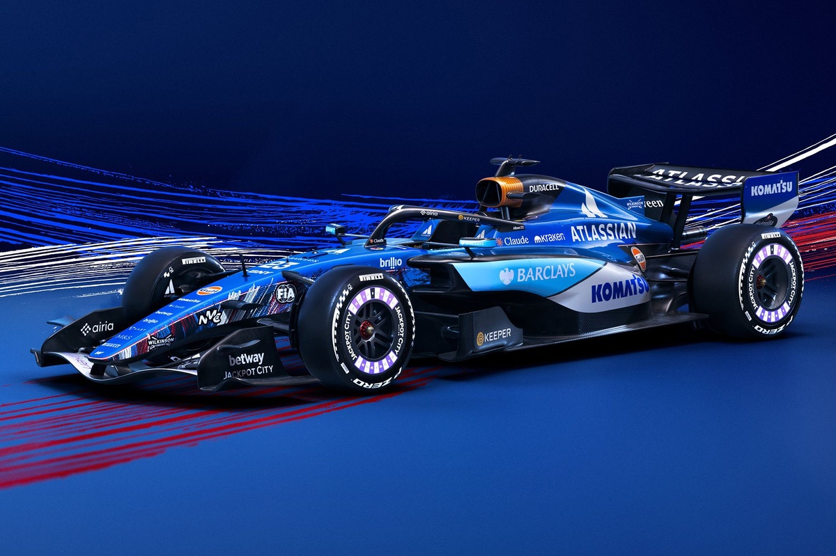 Williams, Britanya Yarış için özel renk düzenini tanıttı