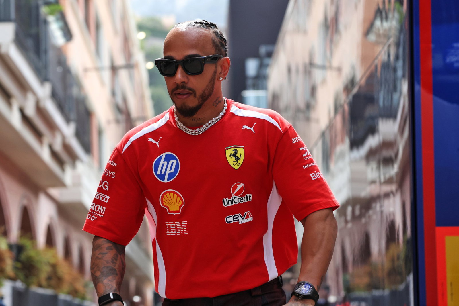 Kim Kardashian makes F1 Monaco GP appearance amid Lewis Hamilton romance rumours