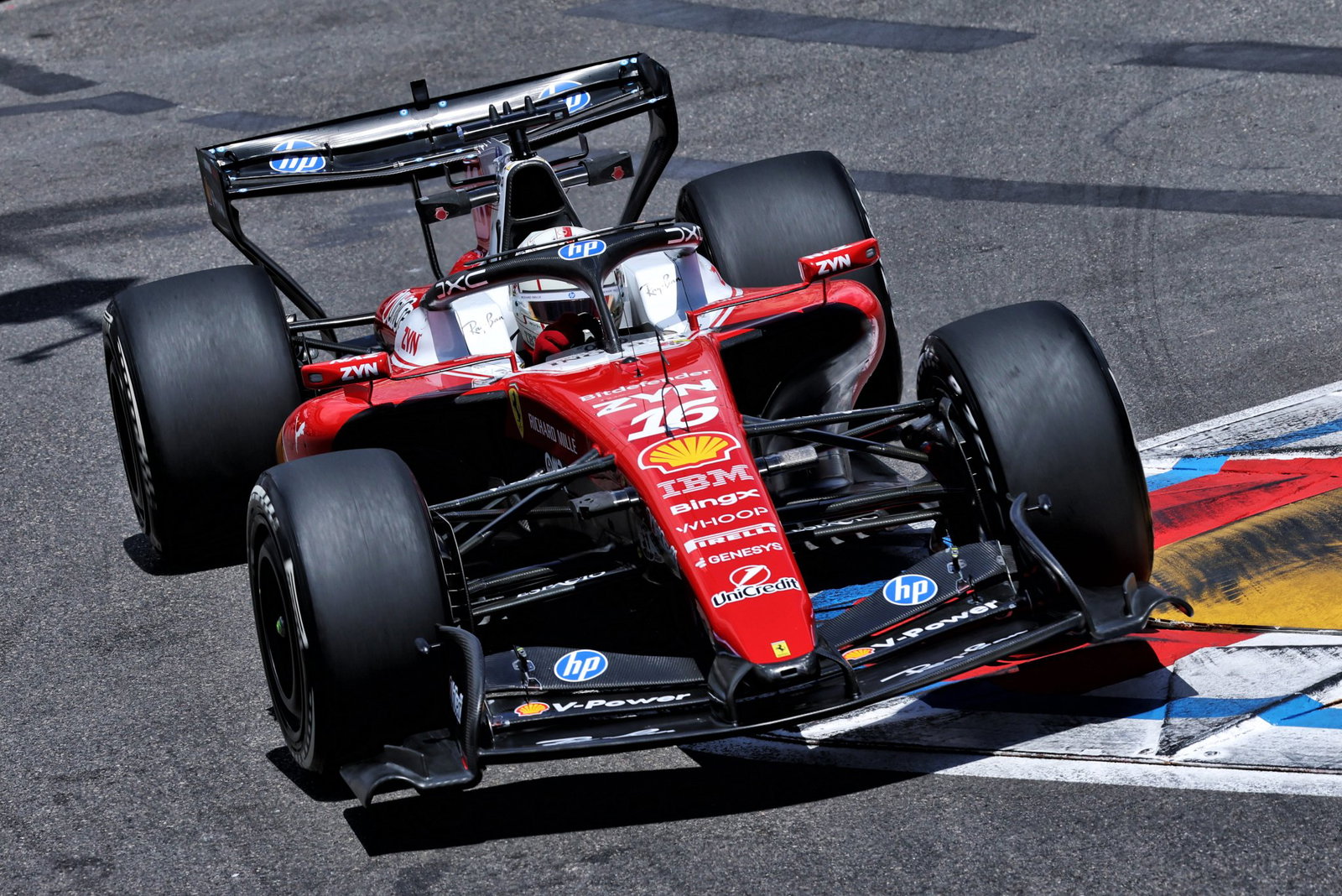 Charles Leclerc heads Ferrari 1-2 in first Monaco GP F1 practice as Isack Hadjar and Fernando Alonso crash