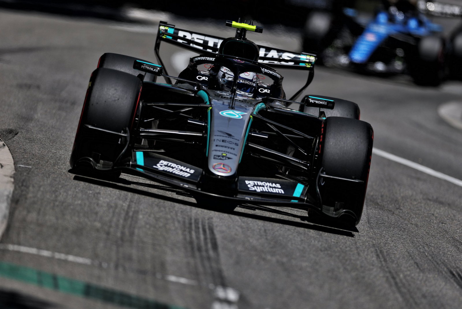 Kimi Antonelli fastest from Charles Leclerc as Mercedes strike back in Monaco F1 final practice