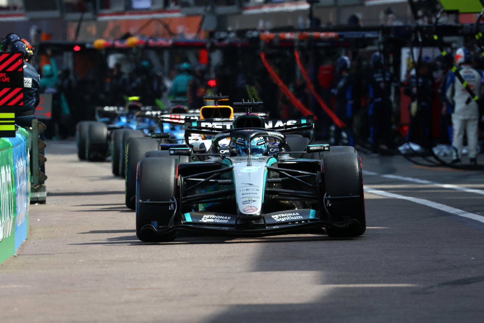 Mercedes makes confession after double penalty wrecks George Russell’s F1 Monaco GP Mercedes makes confession after double penalty wrecks George Russell’s F1 Monaco GP
