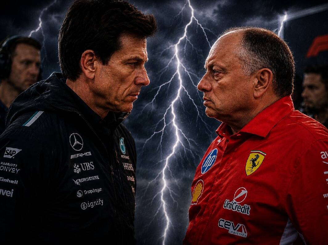 Warum zwischen Frederic Vasseur und Toto Wolff jetzt die Fetzen fliegen Warum zwischen Frederic Vasseur und Toto Wolff jetzt die Fetzen fliegen