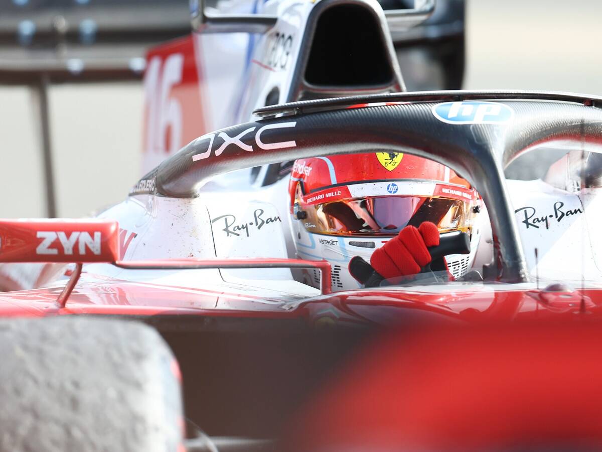 Zum ersten Mal seit 2019: Charles Leclerc stellt Software am Lenkrad um