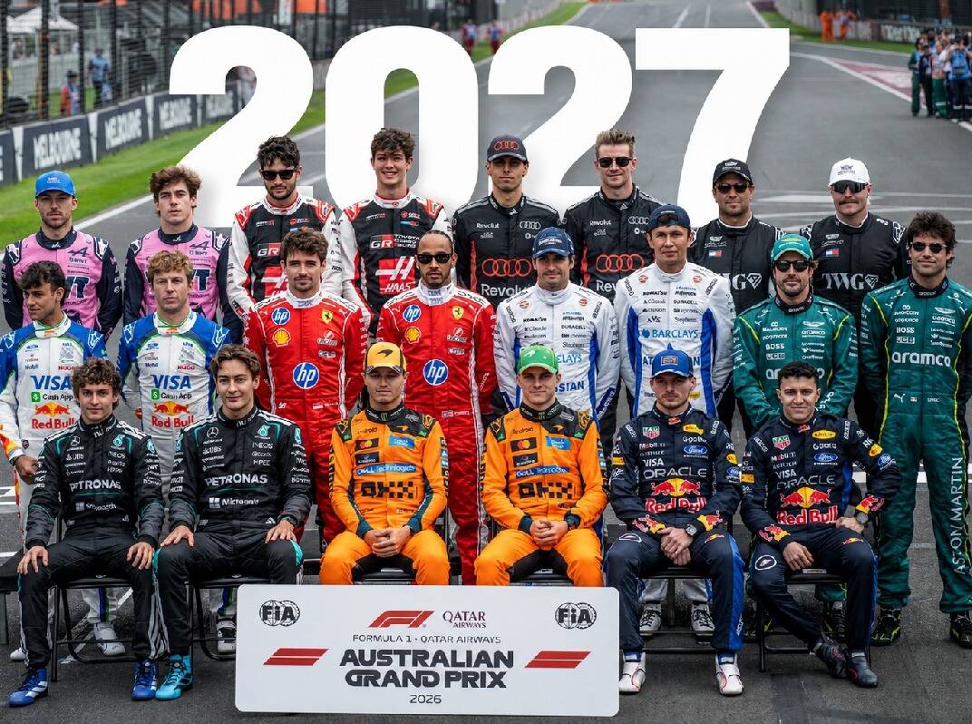 Übersicht: Die Fahrer und Teams der Formel-1-Saison 2027