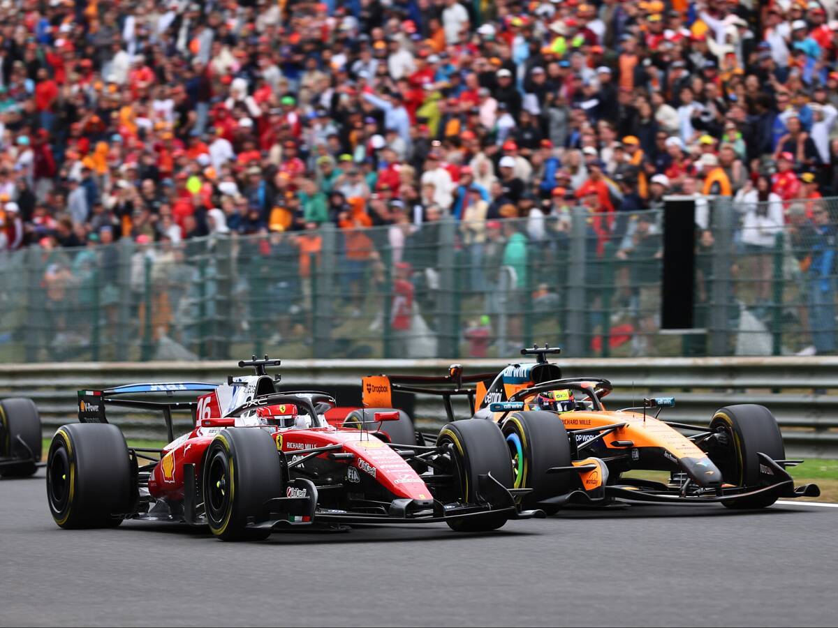 Piastri wundert sich: Keine Strafe gegen Charles Leclerc nach Kollision Piastri wundert sich: Keine Strafe gegen Charles Leclerc nach Kollision