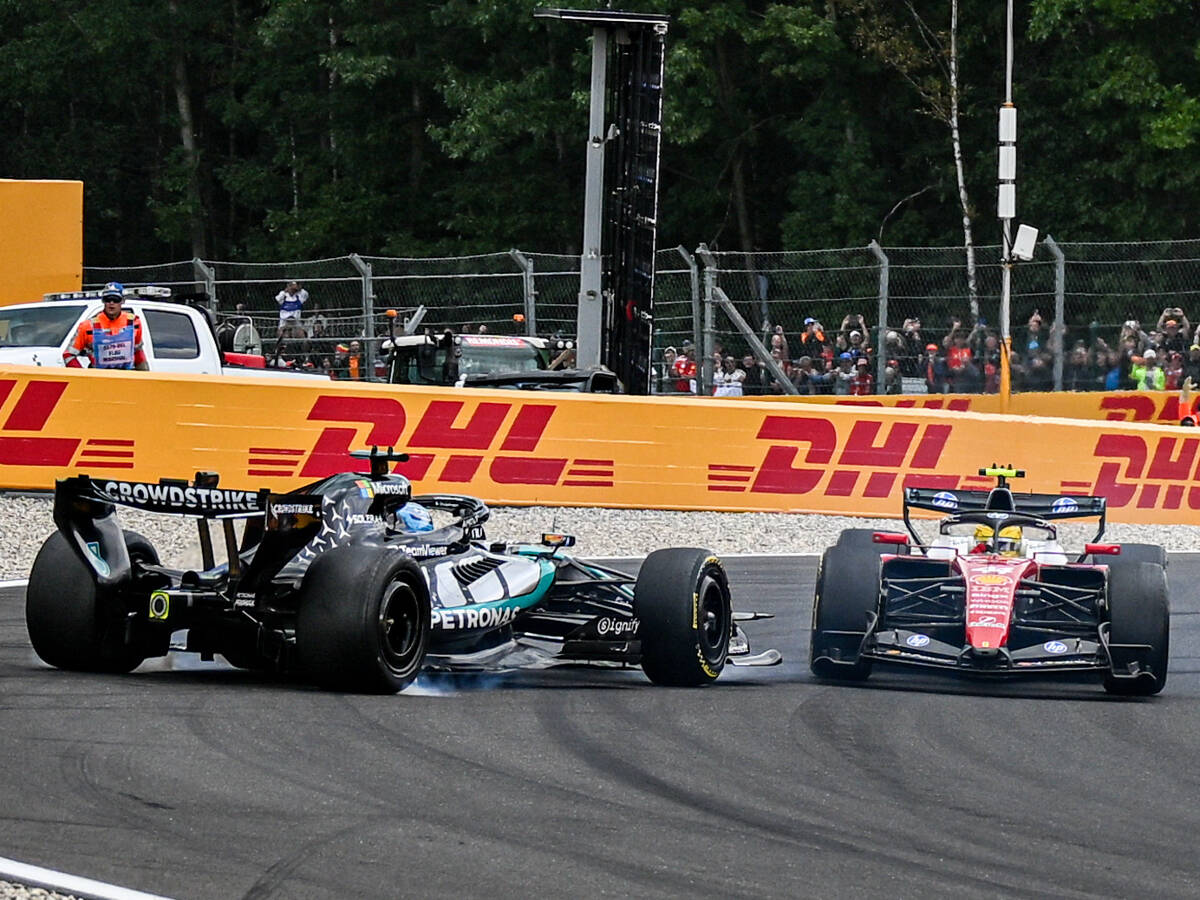 “Strafe nicht gerechtfertigt”: Hamilton ärgert sich nach Kollision mit Russell “Strafe nicht gerechtfertigt”: Hamilton ärgert sich nach Kollision mit Russell