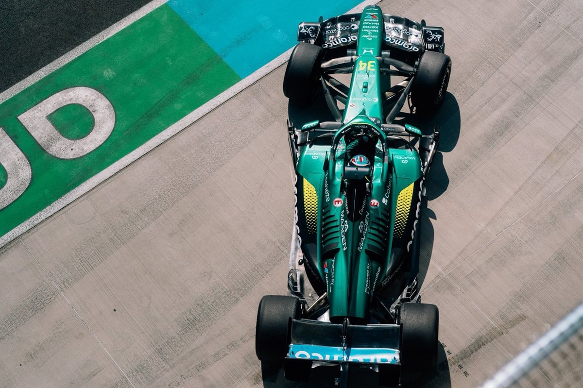 Aston Martin Hungaroring’de: Honda’nın güncellenen motoru ilk kez piste çıktı Aston Martin Hungaroring’de: Honda’nın güncellenen motoru ilk kez piste çıktı