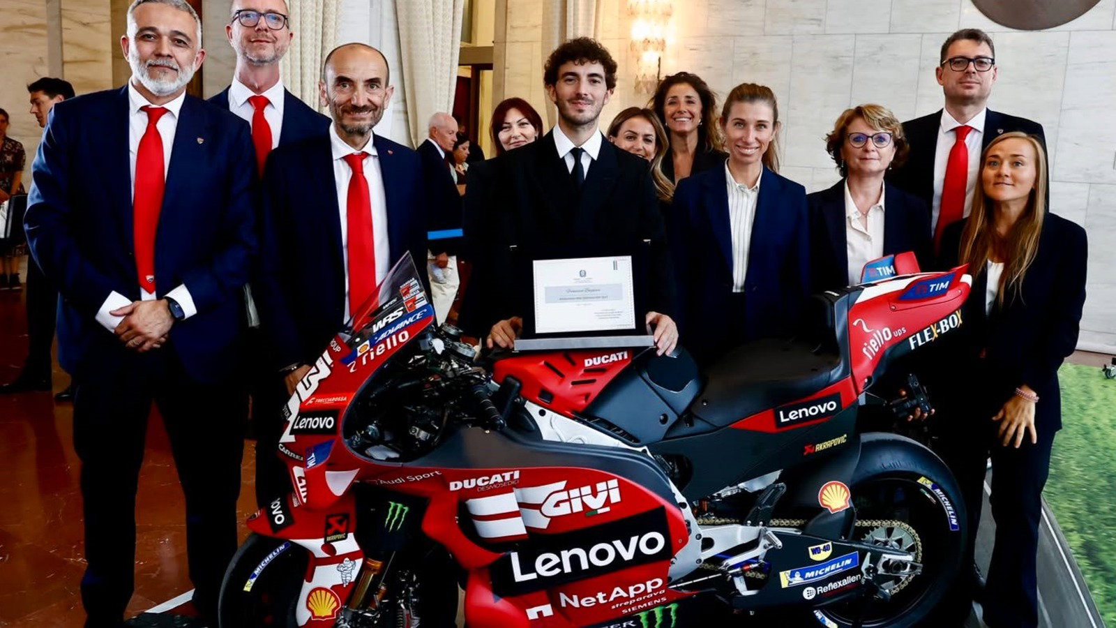 Italian MotoGP stars named ‘Ambassadors of Sports Diplomacy’ Italian MotoGP stars named ‘Ambassadors of Sports Diplomacy’