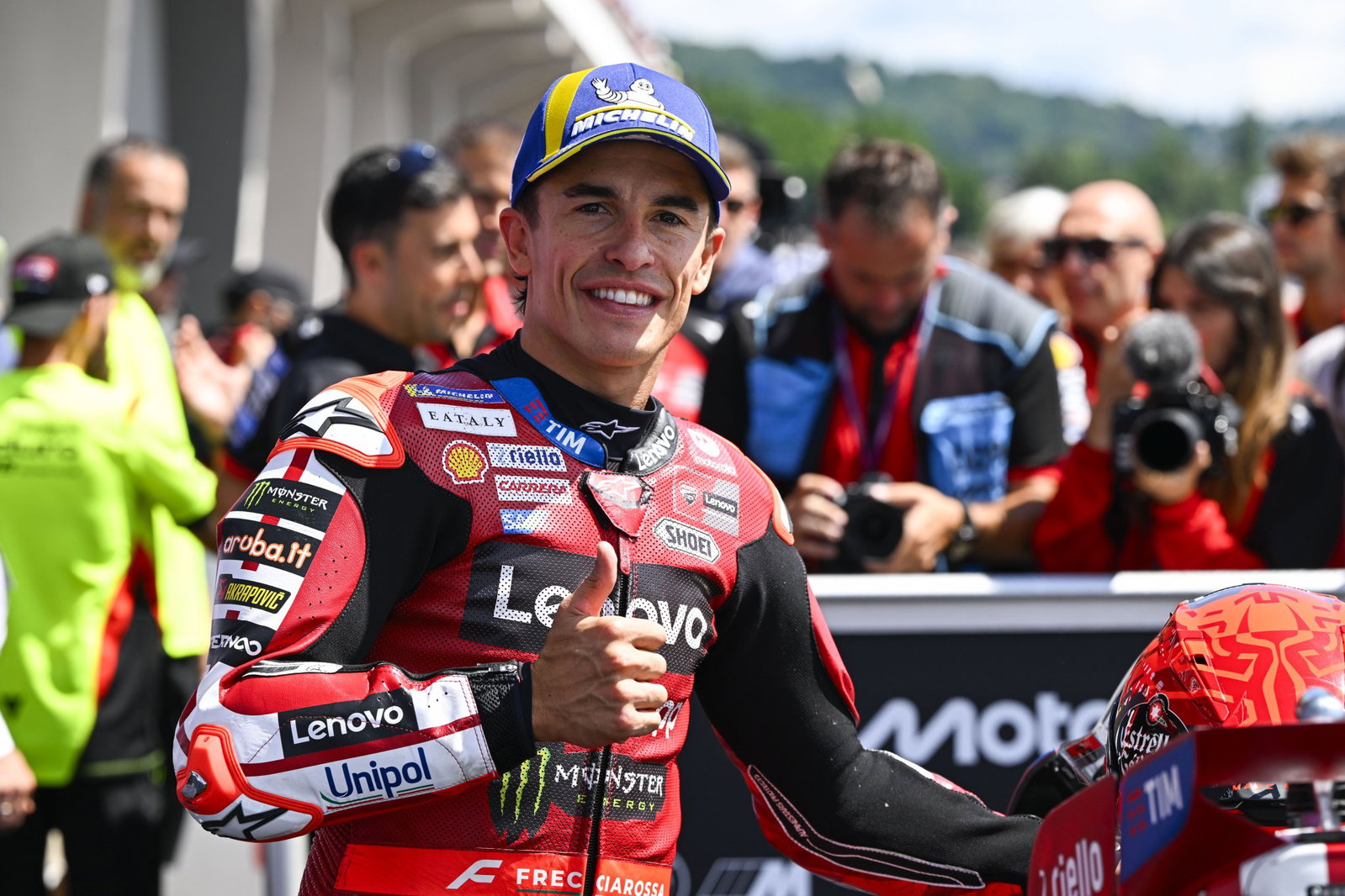 Marc Marquez takes historic sprint victory at the German MotoGP Marc Marquez takes historic sprint victory at the German MotoGP