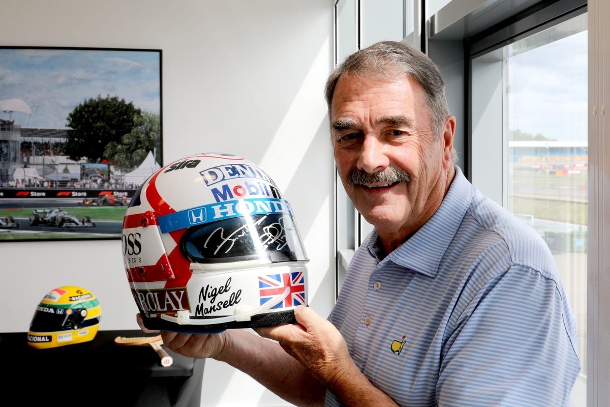 Nigel Mansell’ın 1987 sezonuna ait kask ve eldivenleri açık artırmaya çıkıyor Nigel Mansell’ın 1987 sezonuna ait kask ve eldivenleri açık artırmaya çıkıyor