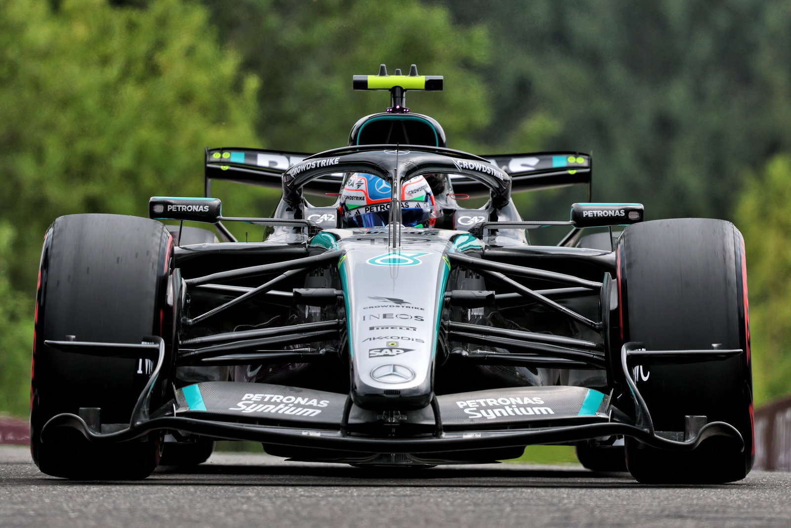 Antonelli cautious of Spa threats after Mercedes’ “massive turnaround” to top FP2