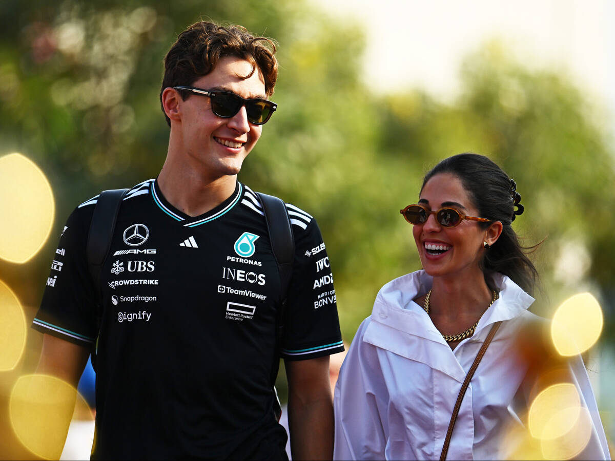 Mercedes-Star im Glück: George Russell und Carmen Montero Mundt verlobt