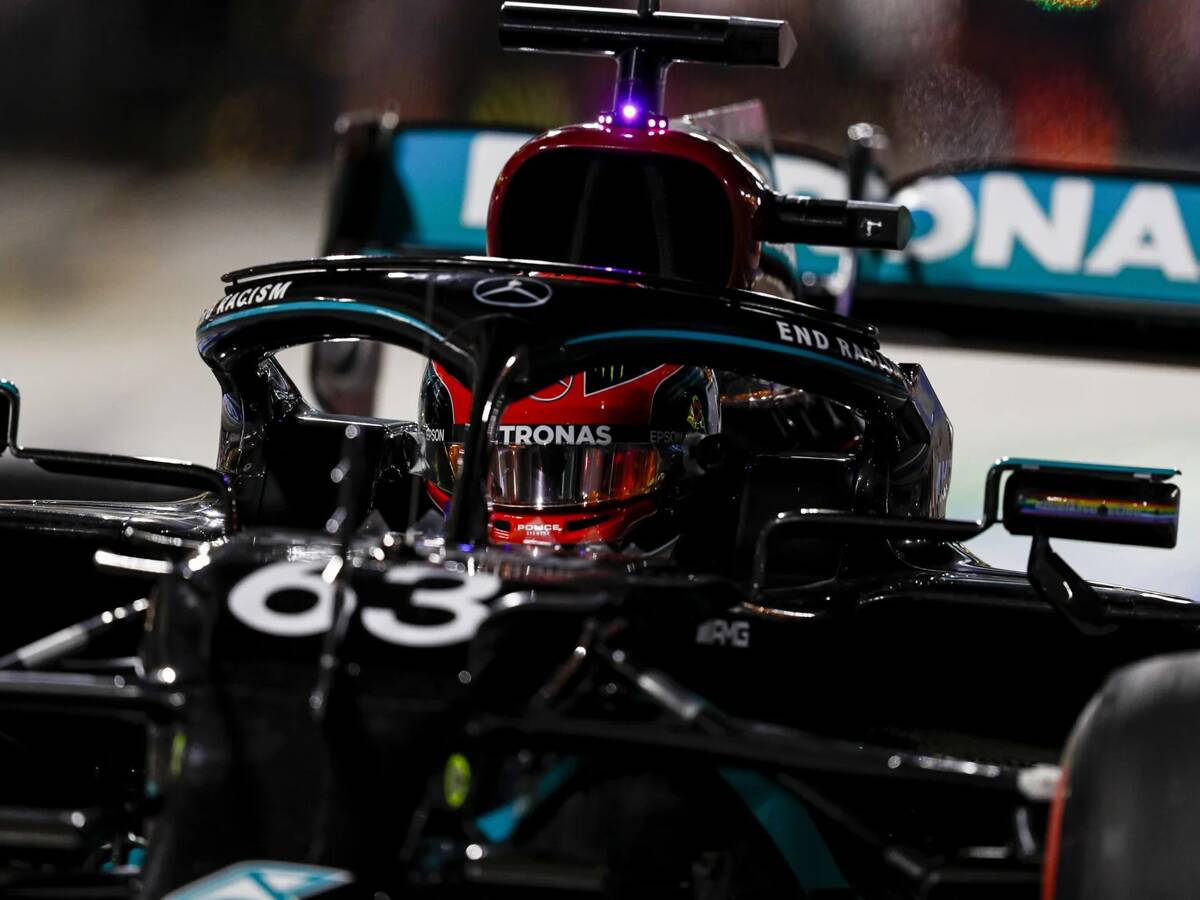 George Russell erinnert sich an schmerzhaftes Mercedes-Debüt George Russell erinnert sich an schmerzhaftes Mercedes-Debüt