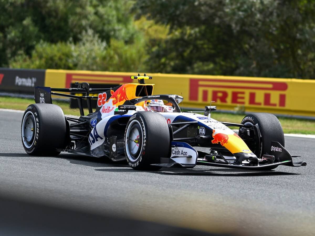 So lief der erste Tag von Yuki Tsunoda beim Formel-1-Comeback
