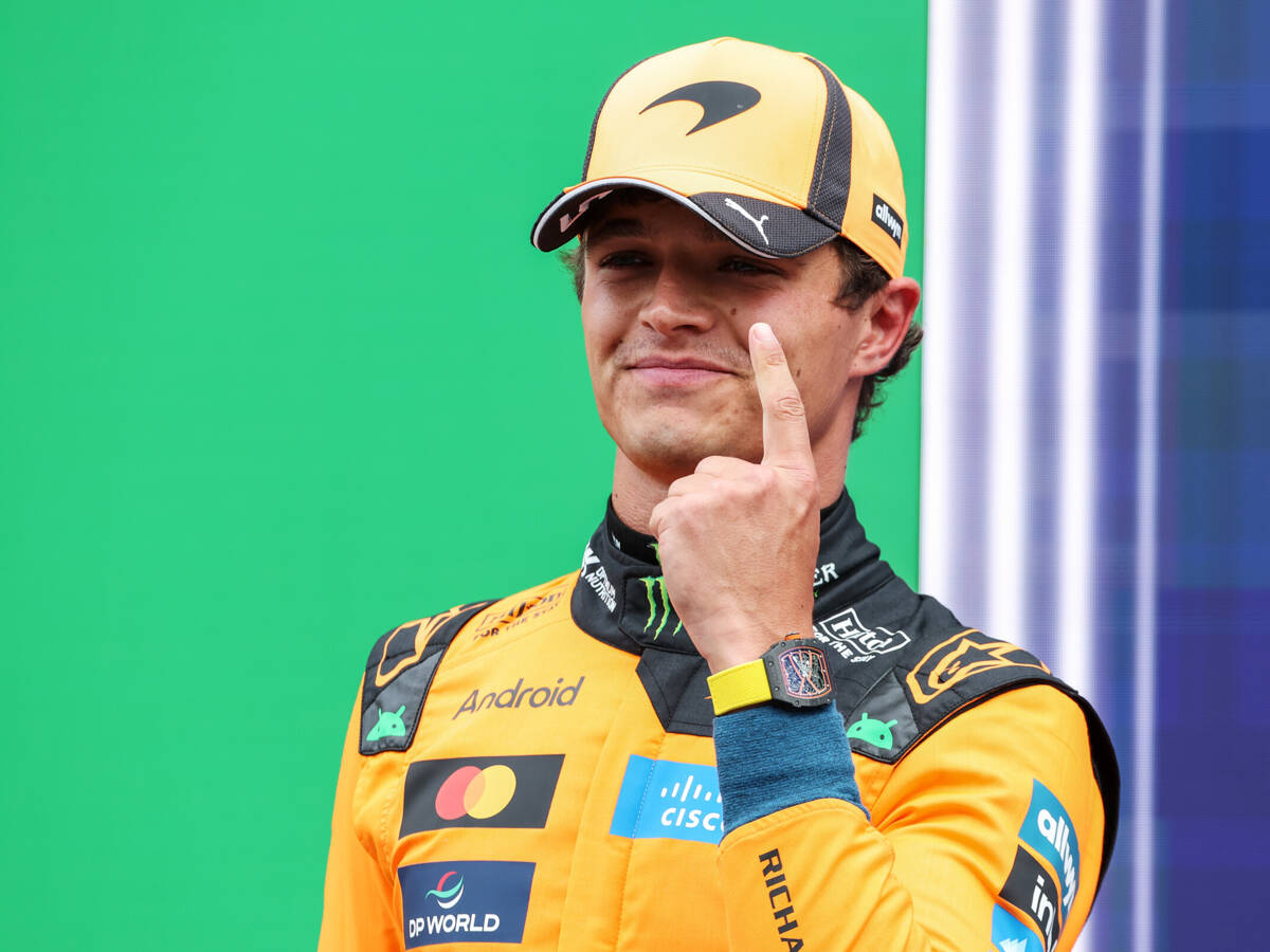 Lando Norris nach Pole: Runde hat sich “nicht mega” angefühlt Lando Norris nach Pole: Runde hat sich “nicht mega” angefühlt