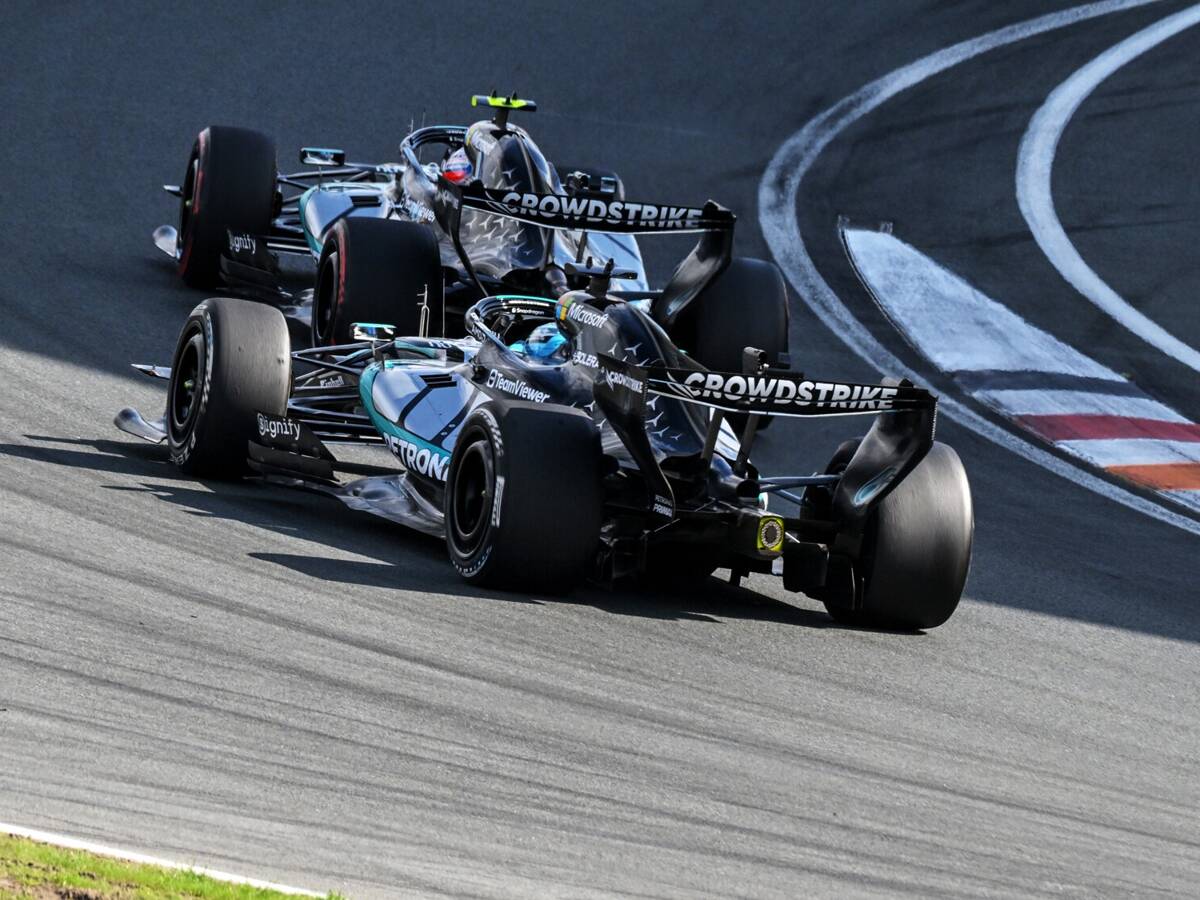 Mercedes betont: Zandvoort-Stallorder sollte George Russell helfen
