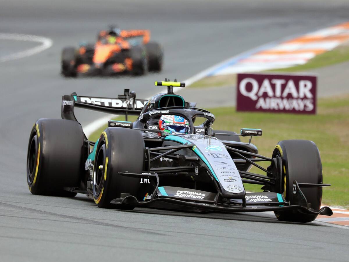 Mercedes rätselt über Antonelli-Problem in Zandvoort