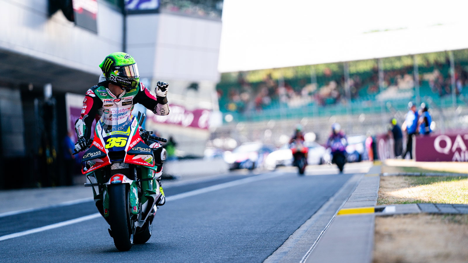 “A bit of magic” – Cal Crutchlow “fastest I’ve been around Silverstone” “A bit of magic” – Cal Crutchlow “fastest I’ve been around Silverstone”