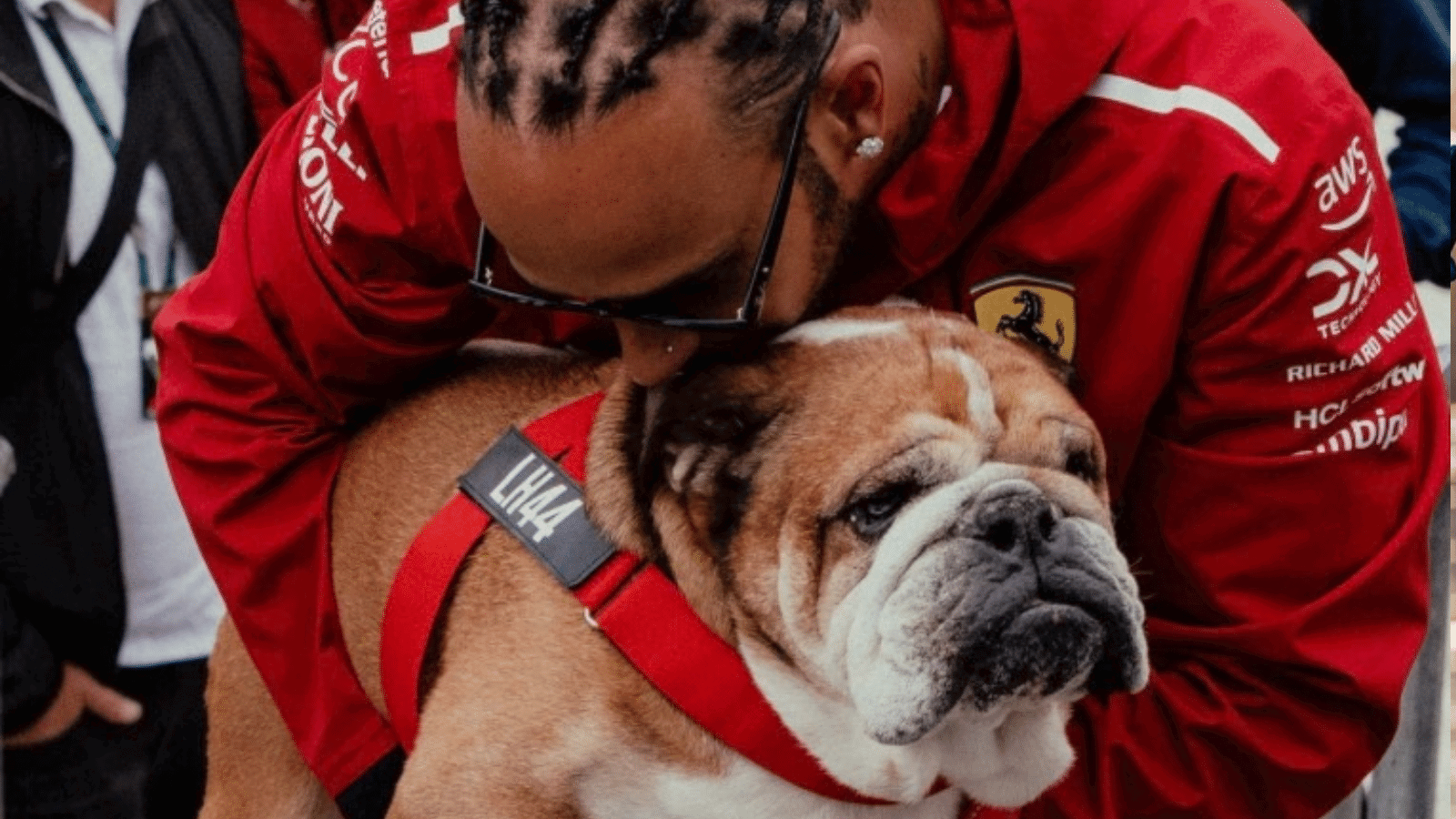 Lewis Hamilton posts emotional tribute to beloved dog Roscoe