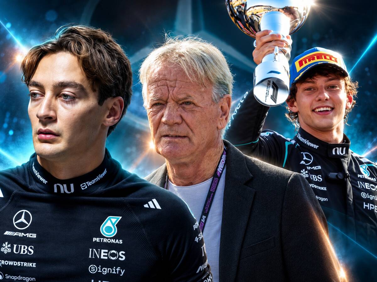 Marc Surer: George Russell ist an Kimi Antonelli “schon zerbrochen” Marc Surer: George Russell ist an Kimi Antonelli “schon zerbrochen”