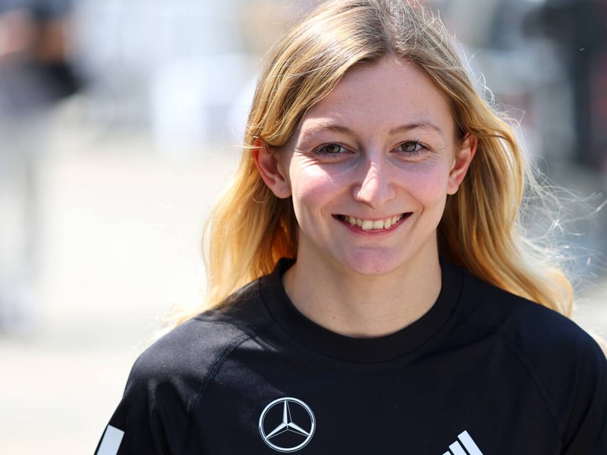 Mercedes-Testerin Doriane Pin: In fünf Jahren Stammpilotin in der Formel 1?