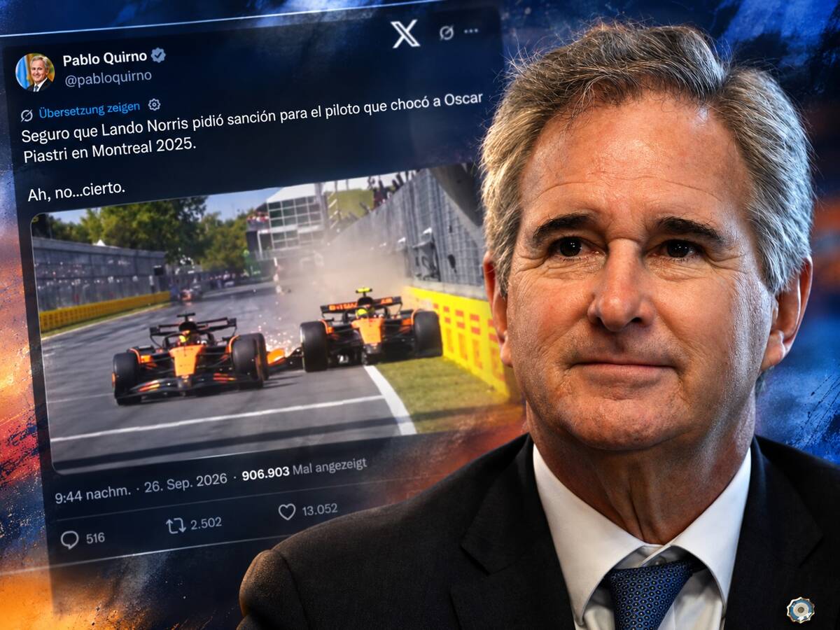 Feindbild Lando Norris: Jetzt mischt sich sogar Argentiniens Außenminister ein! Feindbild Lando Norris: Jetzt mischt sich sogar Argentiniens Außenminister ein!