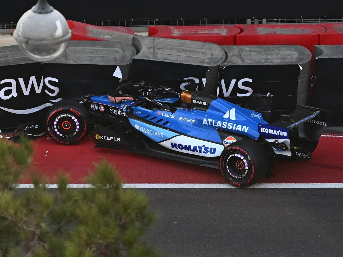 Alexander Albon: War das der Grund für seinen Crash in Baku? Alexander Albon: War das der Grund für seinen Crash in Baku?
